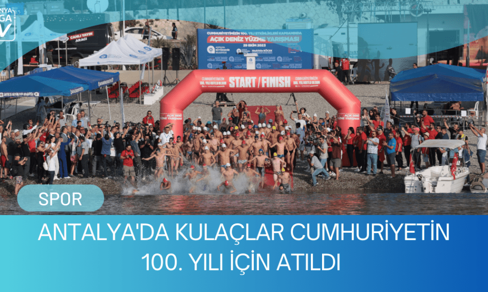 Antalya'da Kulaçlar Cumhuriyetin 100. Yılı İçin Atıldı - Mega TV WEBSİTE ŞABLON (15)