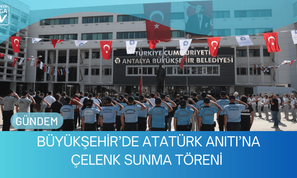 Büyükşehir’de Atatürk Anıtı’na Çelenk Sunma Töreni - Mega TV WEBSİTE ŞABLON (16)
