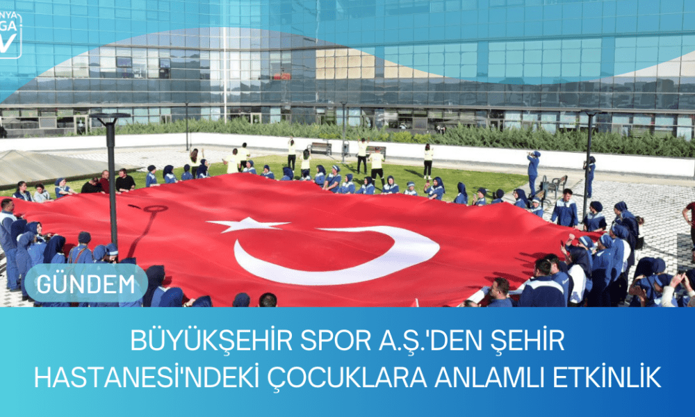 Büyükşehir Spor A.Ş.'den Şehir Hastanesi'ndeki Çocuklara Anlamlı Etkinlik - Mega TV WEBSİTE ŞABLON (19)