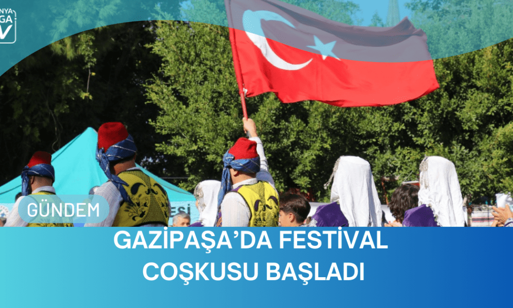 Gazipaşa'da Festival Coşkusu Başladı - Mega TV WEBSİTE ŞABLON (3)