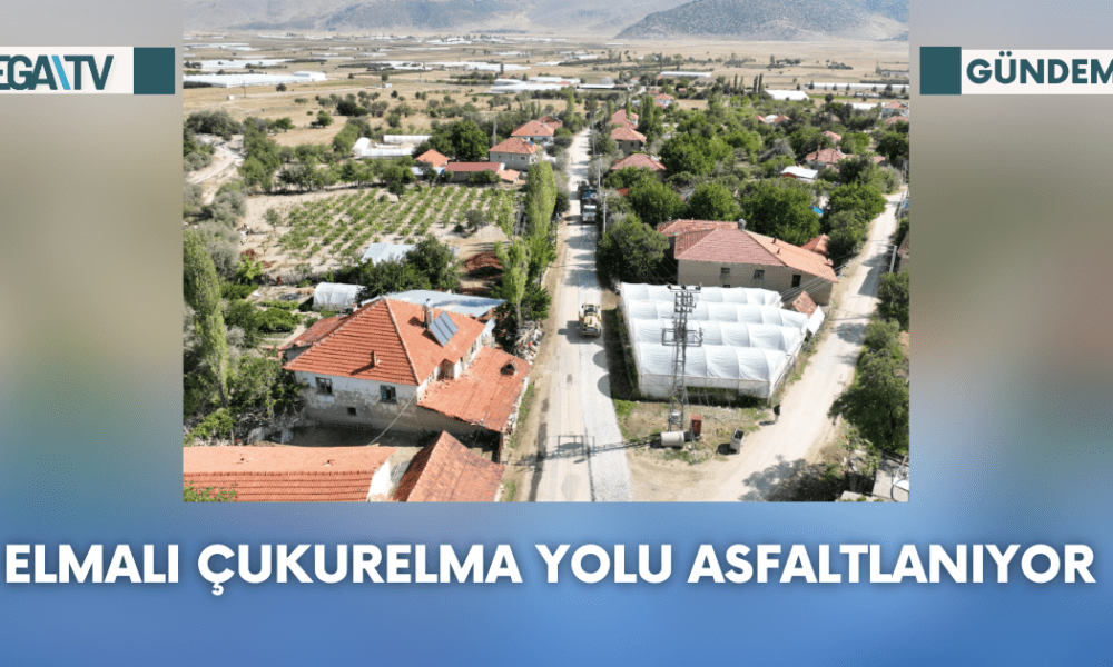 Elmalı Çukurelma yolu asfaltlanıyor - Mega TV Web Haber Şablon - 2023-10-11T134834.374
