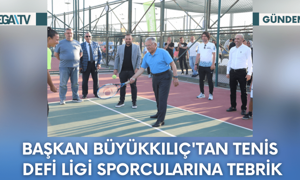 Başkan Büyükkılıç'tan Tenis Defi Ligi Sporcularına Tebrik - Mega TV Web Haber Şablon - 2023-10-12T114111.446