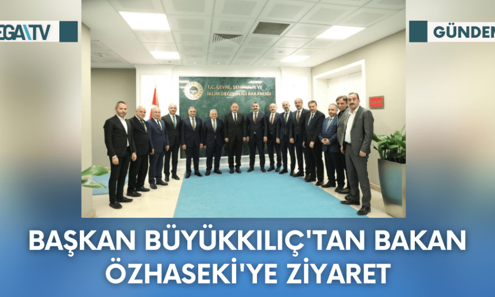 Başkan Büyükkılıç'tan Bakan Özhaseki'ye Ziyaret - Mega TV Web Haber Şablon - 2023-10-12T155902.184