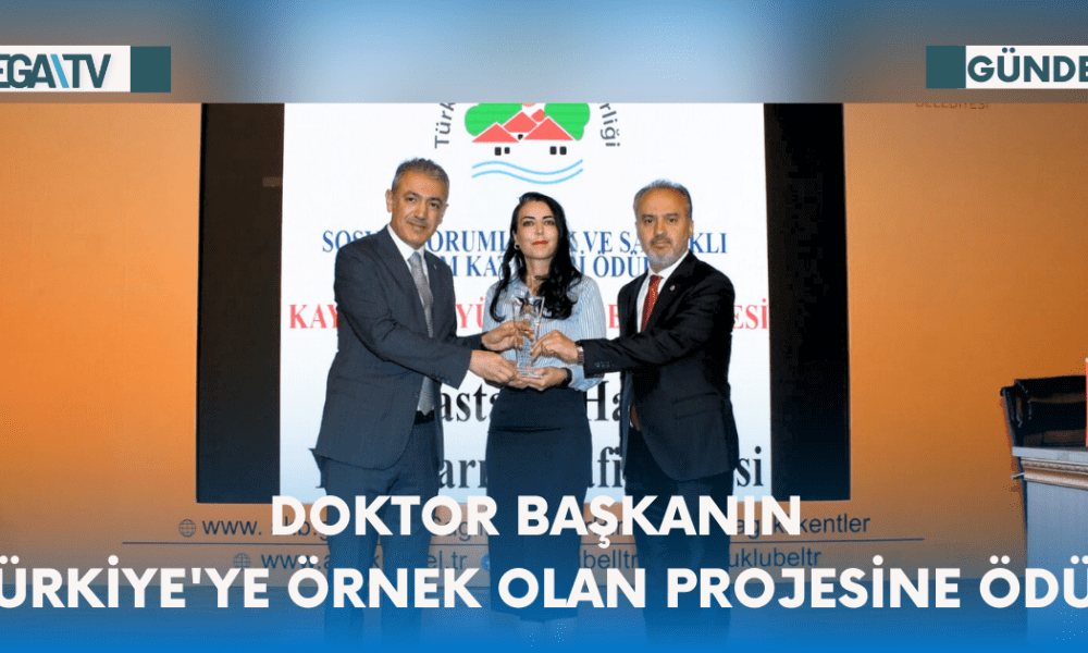 Doktor Başkanın Türkiye'ye Örnek Olan Projesine Ödül - Mega TV Web Haber Şablon - 2023-10-17T121047.163