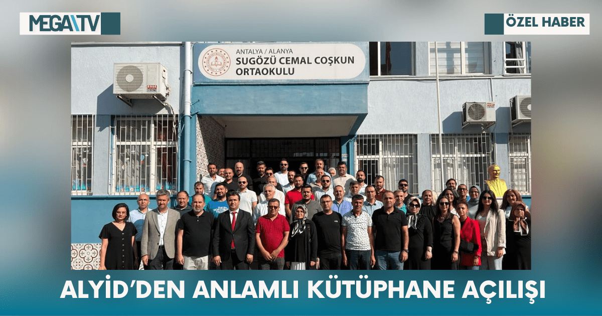 ALYİD’den Anlamlı Kütüphane Açılışı