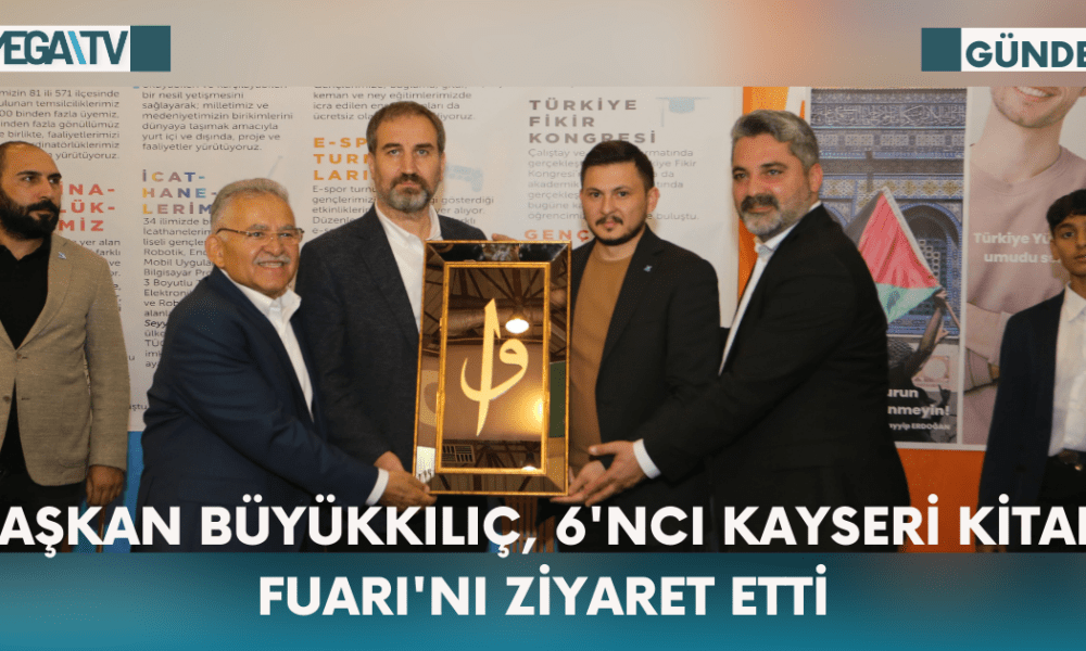 Başkan Büyükkılıç, 6'ncı Kayseri Kitap Fuarı'nı Ziyaret Etti - Mega TV Web Haber Şablon - 2023-10-18T121538.429