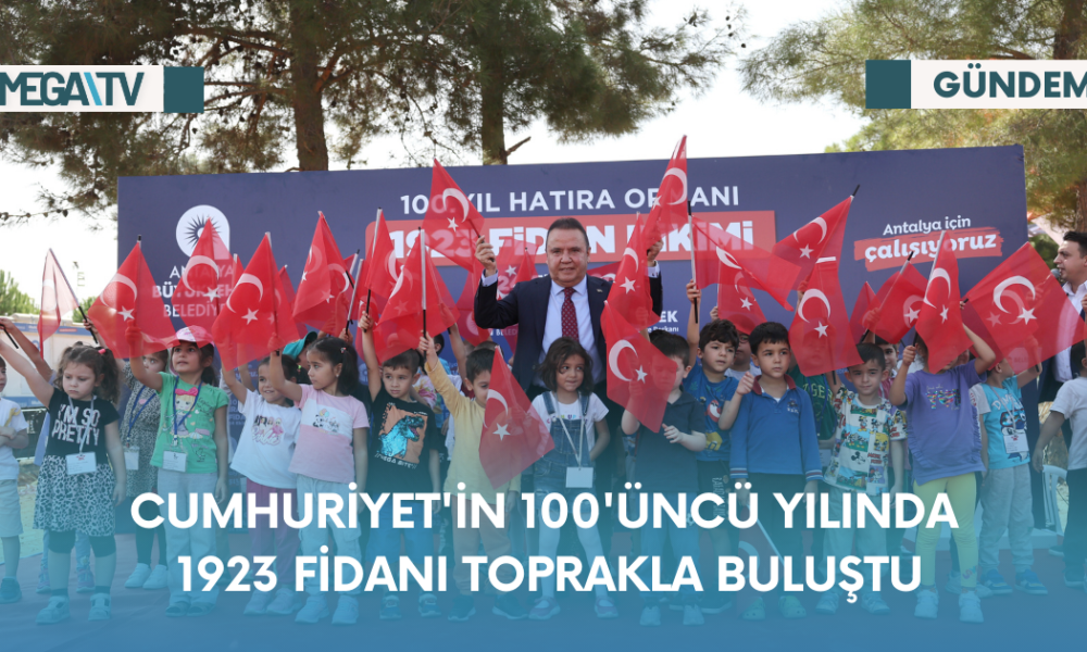 Cumhuriyet'in 100'üncü Yılında 1923 Fidanı Toprakla Buluştu - Mega TV Web Haber Şablon - 2023-10-24T164903.937