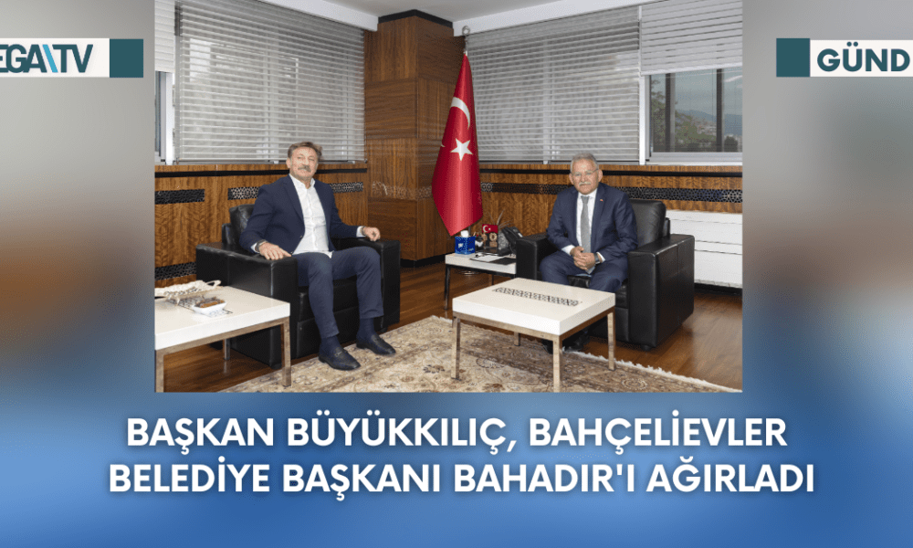 Başkan Büyükkılıç, Bahçelievler Belediye Başkanı Bahadır'ı Ağırladı - Mega TV Web Haber Şablon (3)