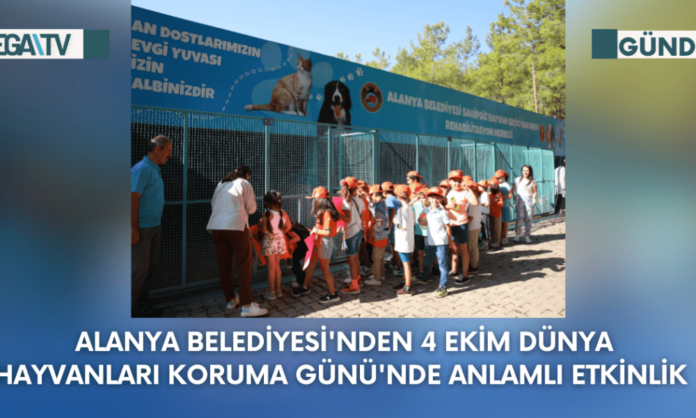 Alanya Belediyesi'nden 4 Ekim Dünya Hayvanları Koruma Günü'nde Anlamlı Etkinlik - Mega TV Web Haber Şablon (31)