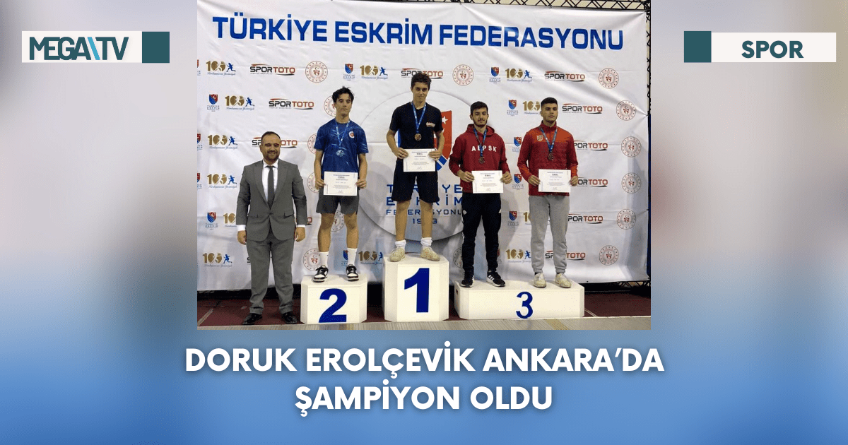 Doruk Erolçevik Ankara’da Şampiyon Oldu 