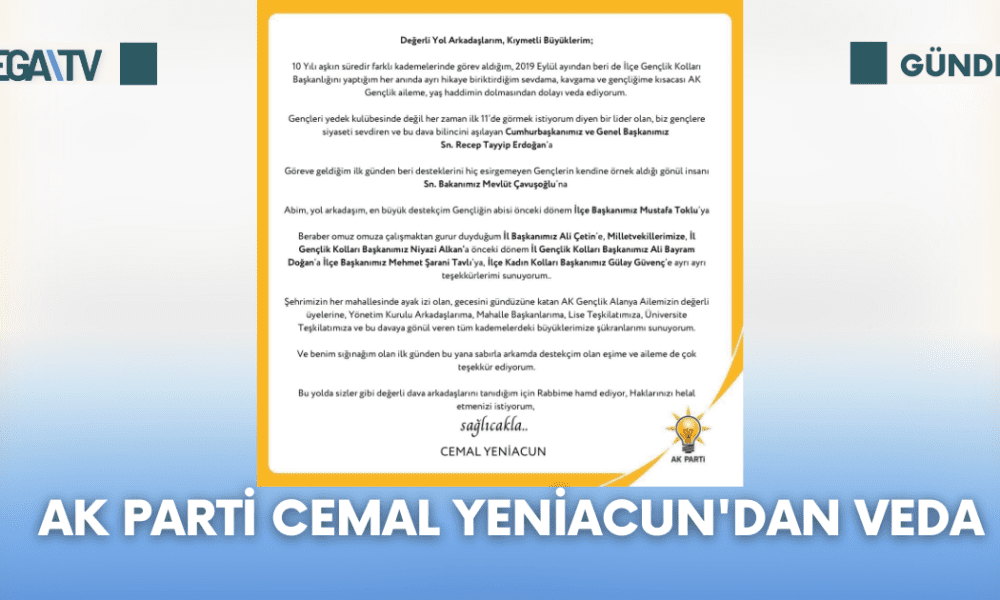 Ak Parti Cemal Yeniacun'dan Veda - Mega TV Web Haber Şablon (89)