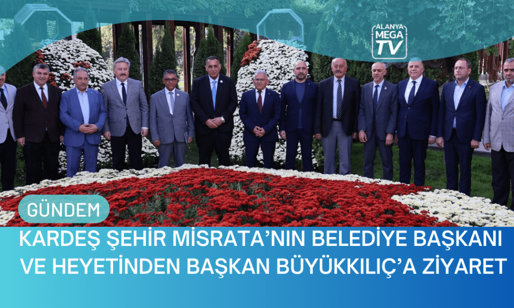 Kardeş Şehir Misrata'nın Belediye Başkanı ve Heyetinden Başkan Büyükkılıç'a Ziyaret - Mega TV Yeni Website Haber Şablon (17)