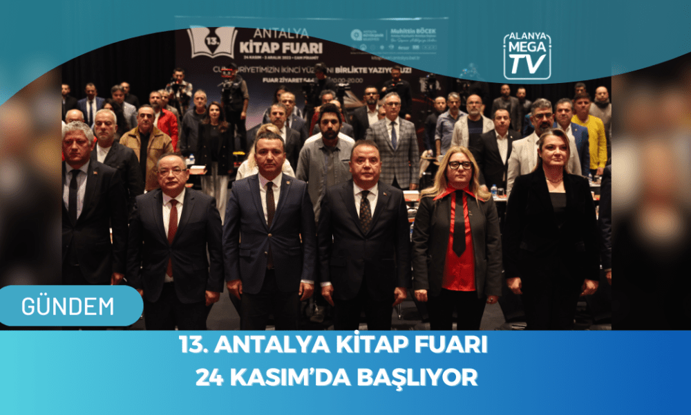 13. Antalya Kitap Fuarı 24 Kasım’da başlıyor - Mega TV WEBSİTE ŞABLON - 2023-11-21T134523.598