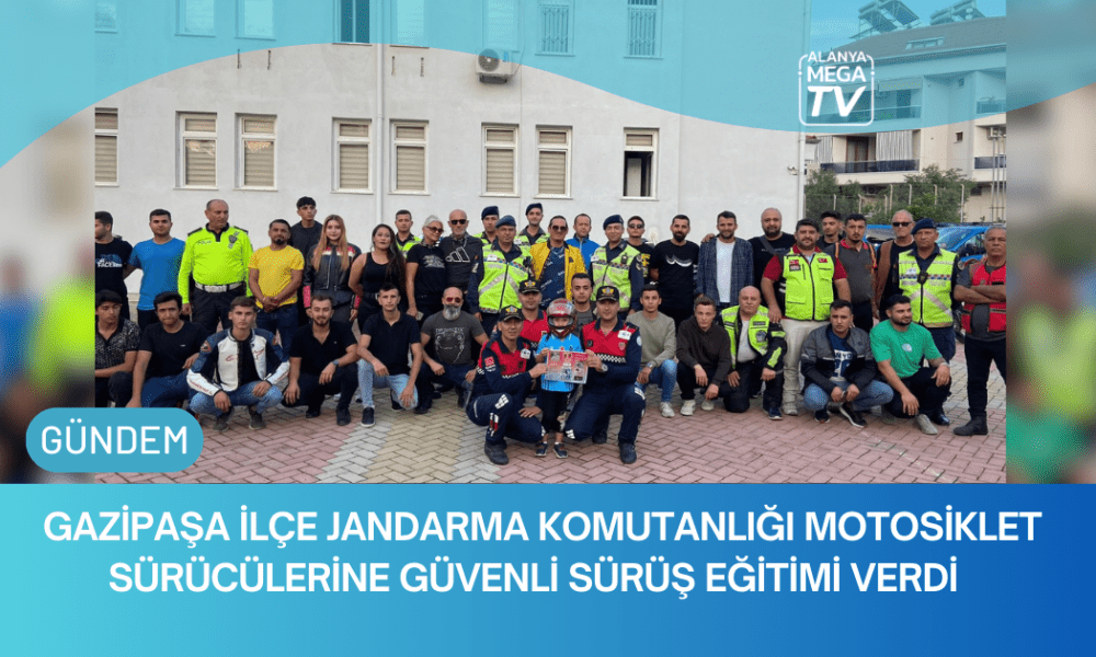 Gazipaşa İlçe Jandarma Komutanlığı Motosiklet Sürücülerine Güvenli Sürüş Eğitimi Verdi - Mega TV WEBSİTE ŞABLON (60)