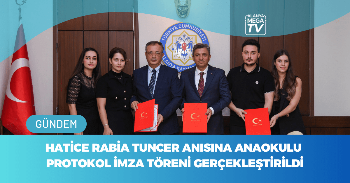 Hatice Rabia Tuncer Anısına  Anaokulu Protokol İmza Töreni  Gerçekleştirildi