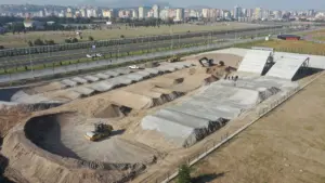 Kayseri’ye Türkiye’nin İkinci Büyük Bmx Parkuru Yapılıyor - Mega TV DJI 0296 s min - Mega TV