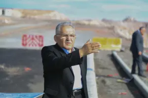 Başkan Büyükkılıç, 35 Milyon Tl’lik Alternatif Yeni Yapılan Yolda İncelemelerde Bulundu - Mega TV NURI9852 6 1 min - Mega TV
