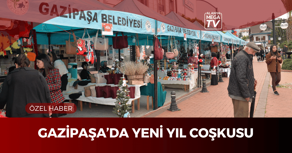 Gazipaşa’da Yeni Yıl Coşkusu