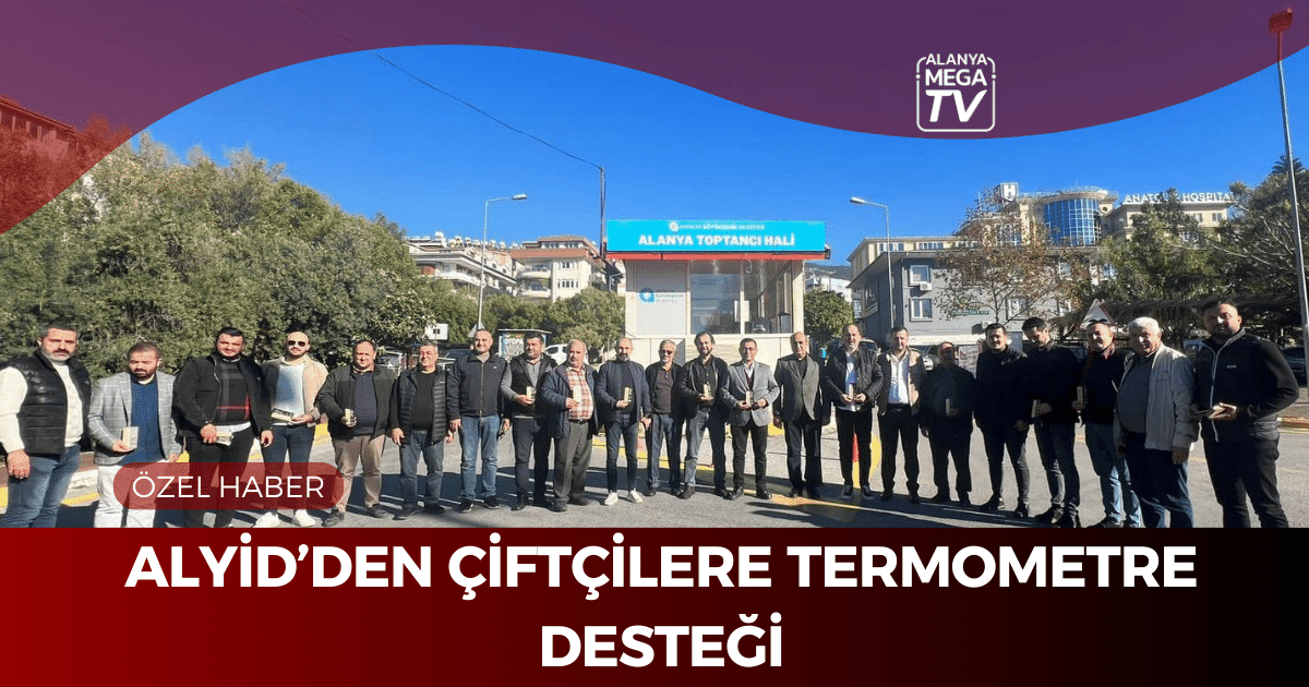ALYİD’den Çiftçilere Termometre Desteği