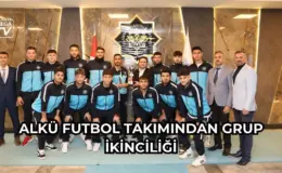 ALKÜ futbol takımından grup ikinciliği