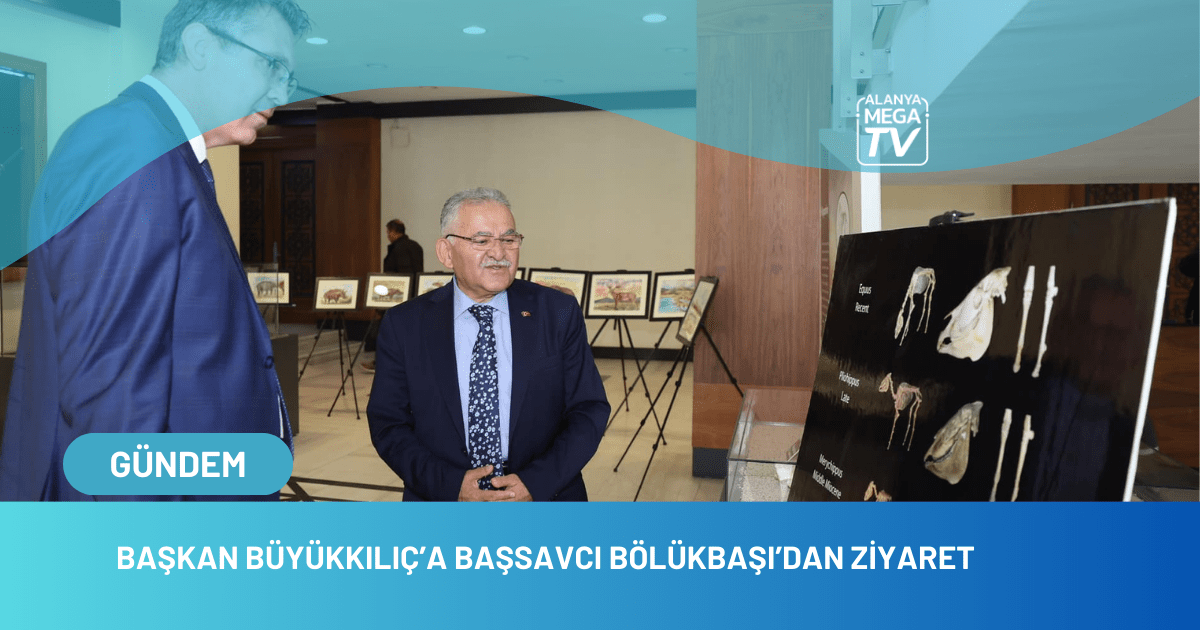 Başkan Büyükkılıç’a Başsavcı Bölükbaşı’dan Ziyaret