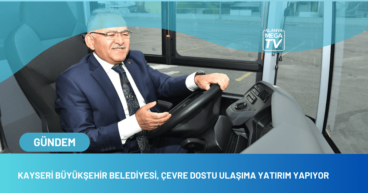 Kayseri Büyükşehir Belediyesi, Çevre Dostu Ulaşıma Yatırım Yapıyor