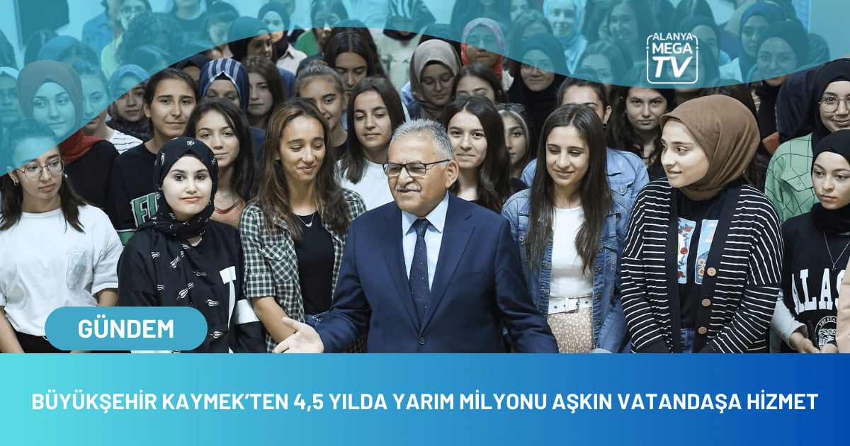 Büyükşehir Kaymek’ten 4.5 Yılda Yarım Milyonu Aşkın Vatandaşa Hizmet