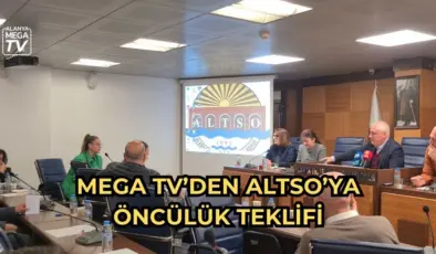 Mega TV’den ALTSO’ya öncülük teklifi