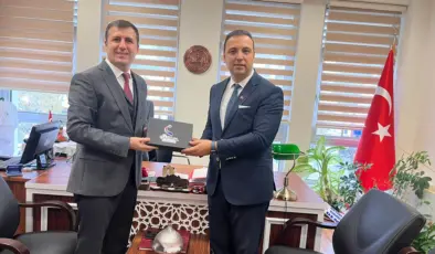 Kaymakam Altun’dan Tarık Korkmaz’a ziyaret