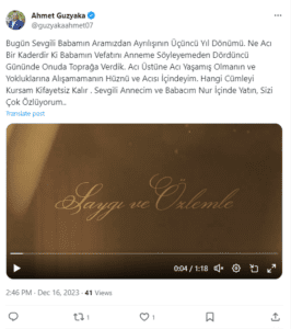Ahmet Guzyaka Anne-Babasını Andı - Mega TV gx - Mega TV