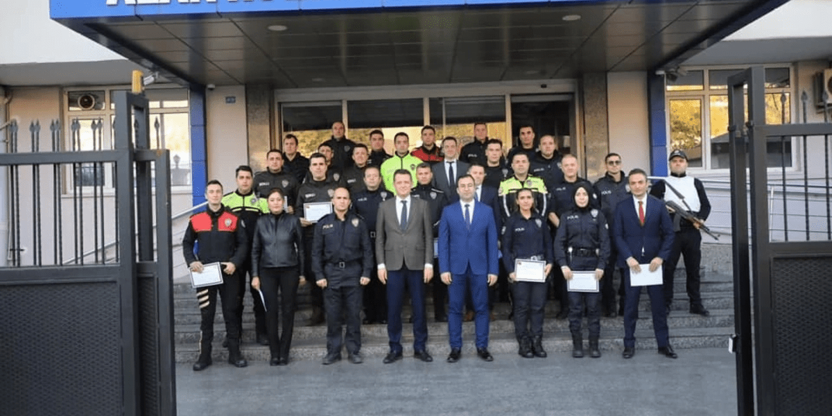 Alanya Emniyet’te başarı ödülleri