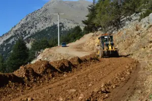 Başgölcük yaylasında stabilize çalışması - Mega TV Basgolcuk yaylasinda stabilize calismasi 3 min - Mega TV