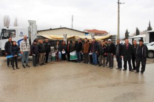 Büyükşehir, Korkuteli’nde çiftçiye destek oldu - Mega TV Korkuteli Antep fistigi dagitimi 35 min - Mega TV