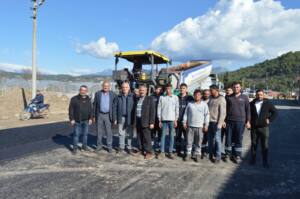 Mavi kent beykent hali asfayt calismasi 6 - Mega TV