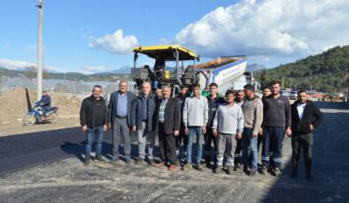 Büyükşehir’den Kumluca Beykent Hali’nde çalışma