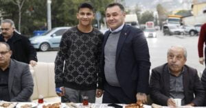 Adem Murat Yücel, sanayi esnaflarıyla kahvaltıda buluştu - Mega TV WEBSITE SABLON 2024 01 25T114303.592 - Mega TV
