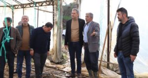 Tavlı'dan çiftçilere ziyaret - Mega TV WEBSITE SABLON 74 - Mega TV