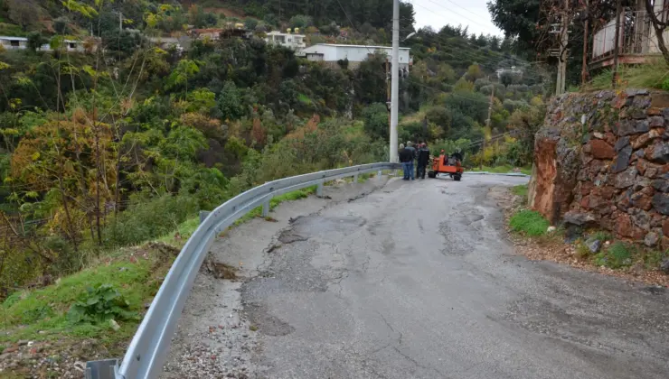 Alanya’da 4 Mahalleye 928 metre bariyer