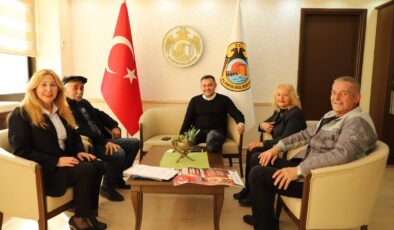 ADD Alanya Şubesi, Yücel’i ziyaret etti