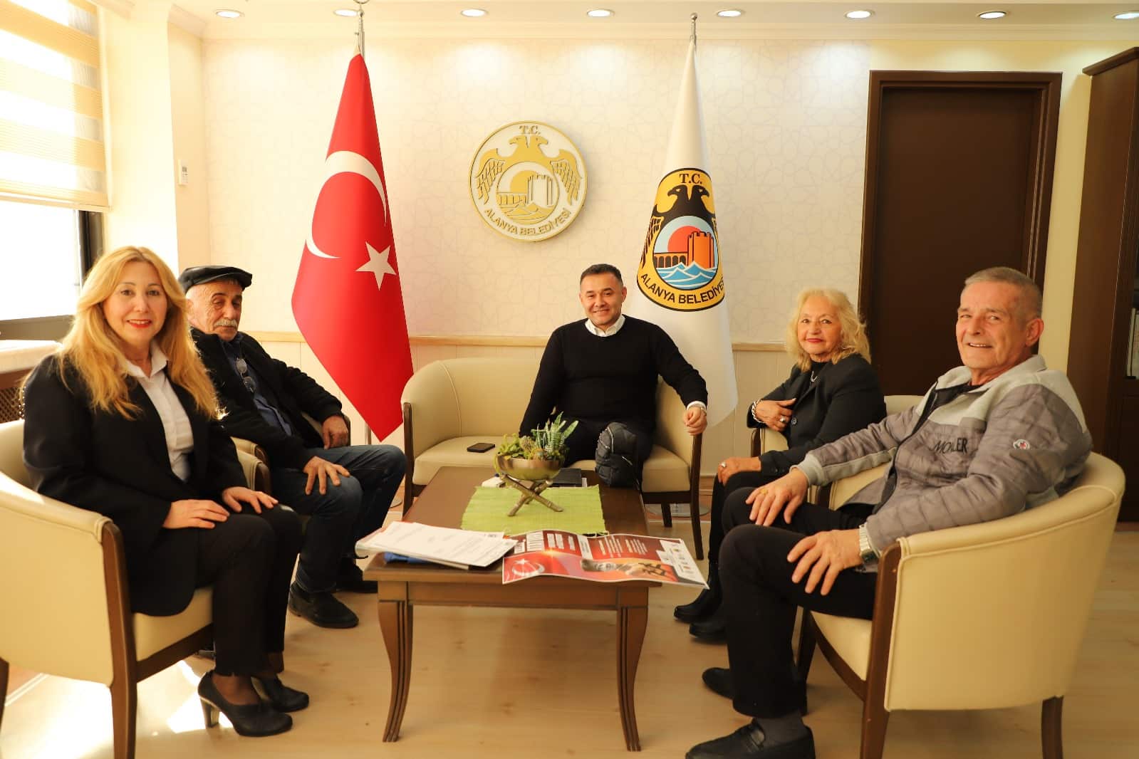 ADD Alanya Şubesi, Yücel’i ziyaret etti