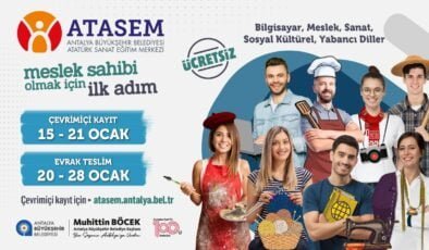 ATASEM ikinci dönem kayıtları açıldı