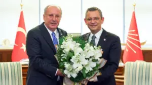 Muharrem İnce, CHP'yi ziyaret etti - Mega TV ozgurozel ince - Mega TV