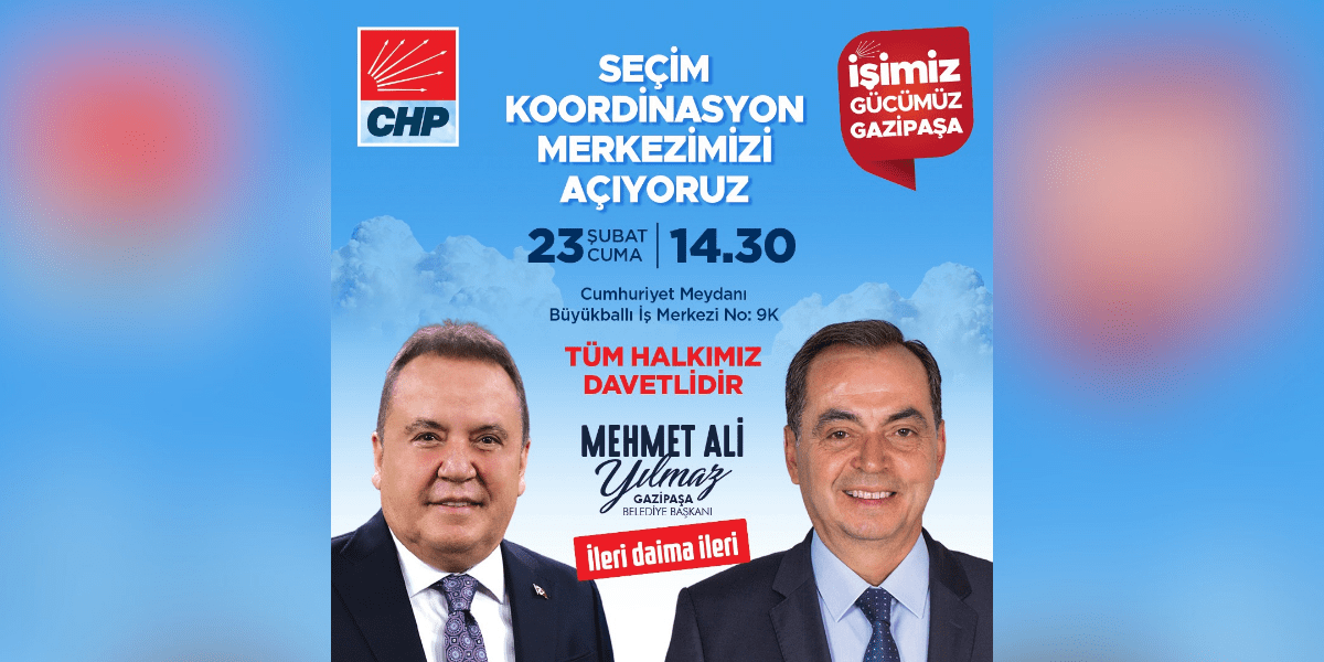 Başkan Yılmaz’dan Seçim Koordinasyon Merkezi açılışına davet