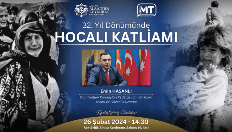 Hocalı Şehitleri 32’nci yılında ALKÜ’de anılacak