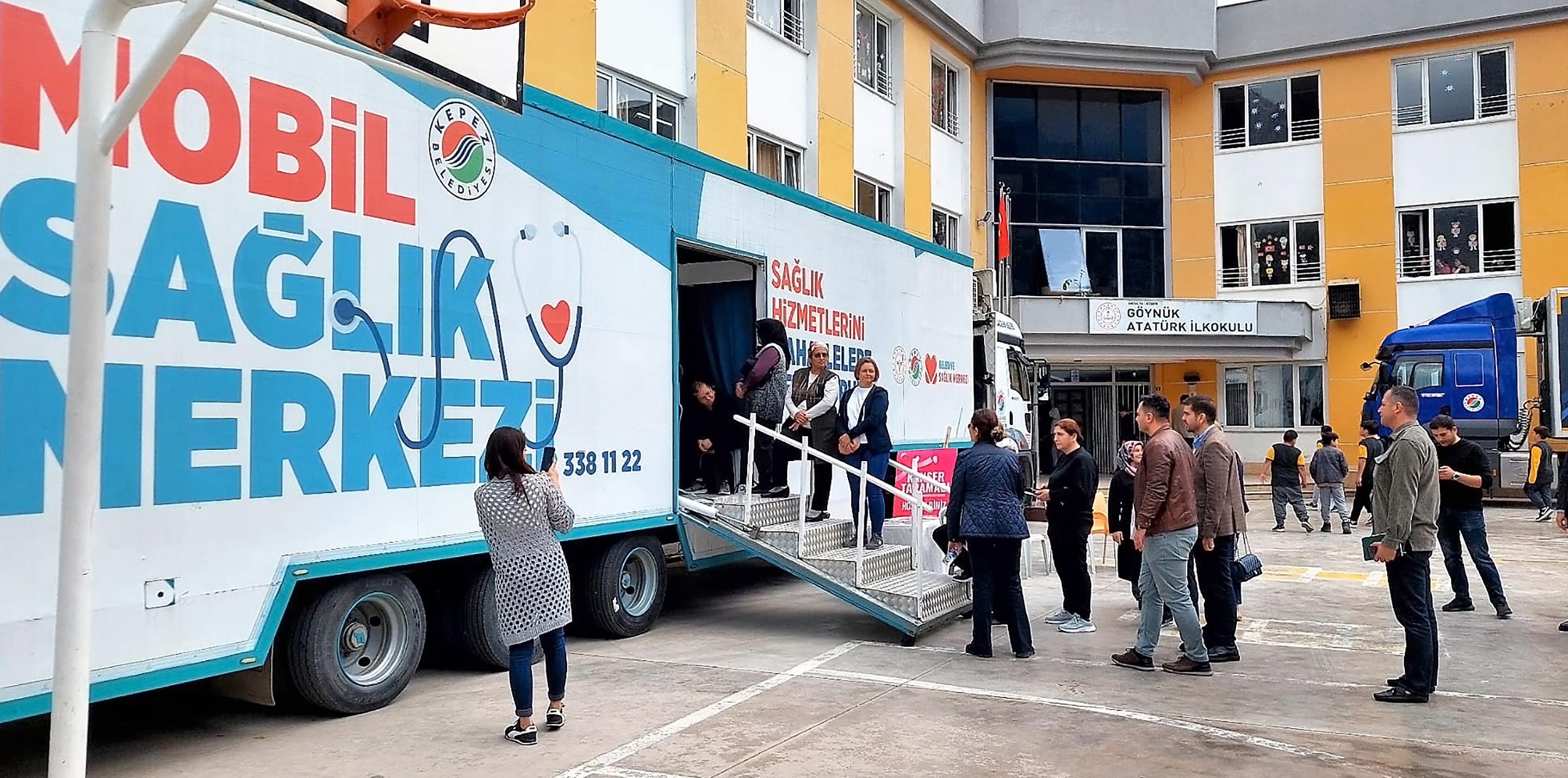 Kepez’den Mobil Sağlık Merkezi