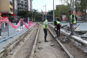 Nostalji Tramway Hatti Calismalar Suruyor 3 min - Mega TV