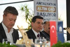 Tutuncu Antalyayi altin cagina ulastiracak projelerle geliyoruz 2 - Mega TV