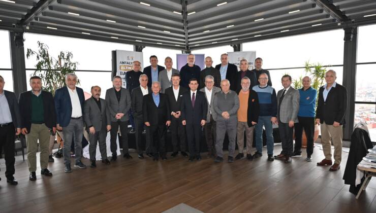 Tütüncü, Antalya Dayanışma Grubuyla buluştu