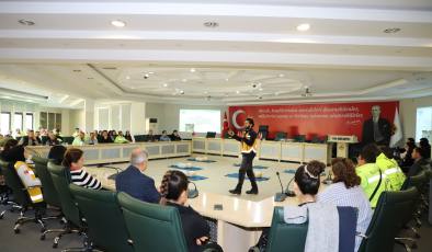 Alanya Belediyesi’nde personele ilk yardım eğitimi