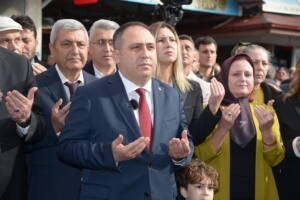 aksoy secim ofisini acti - Mega TV